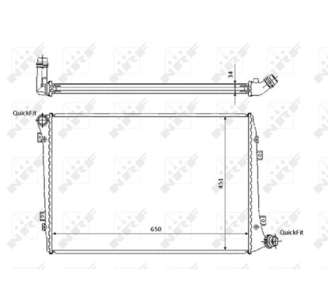 Radiateur, refroidissement du moteur