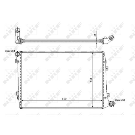 Radiateur, refroidissement du moteur