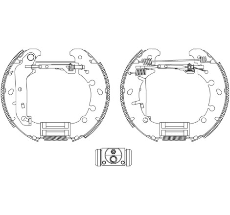 Jeu de mâchoires de frein Shoe Kit Pro