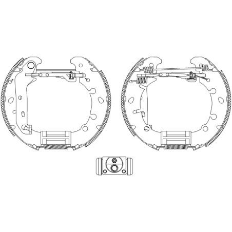 Jeu de mâchoires de frein Shoe Kit Pro