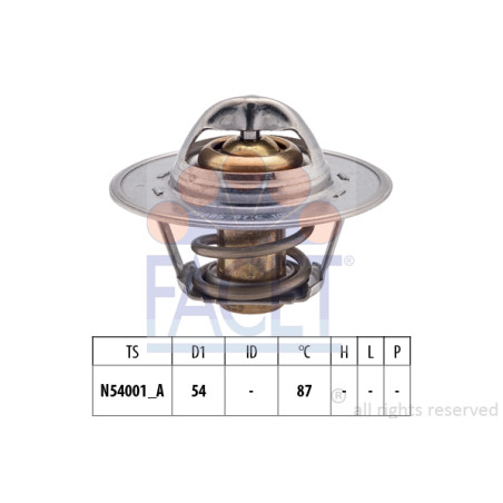 Thermostat, liqiuide de refroidissement Made in Italy - OE Equivalent