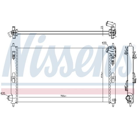 Radiateur, refroidissement du moteur