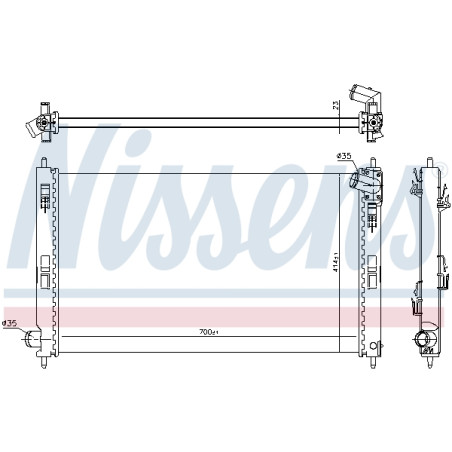 Radiateur, refroidissement du moteur