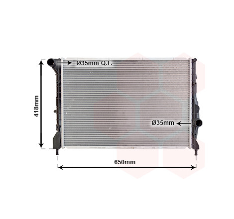 Radiateur, refroidissement du moteur