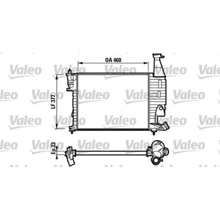 Radiateur, refroidissement du moteur