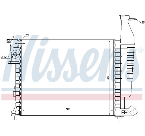 Radiateur, refroidissement du moteur