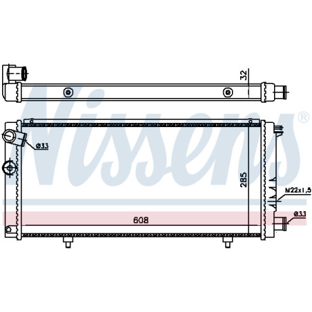 Radiateur, refroidissement du moteur