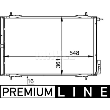 Condenseur, climatisation BEHR *** PREMIUM LINE ***