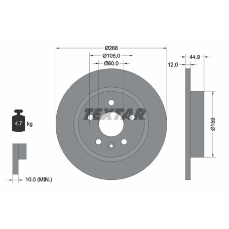 Disque de frein PRO