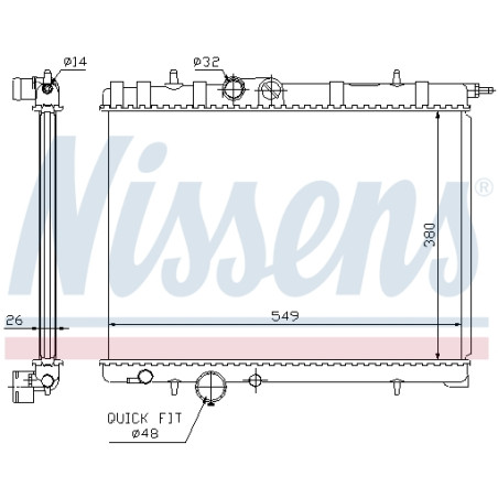 Radiateur, refroidissement du moteur