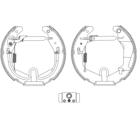 Jeu de mâchoires de frein Shoe Kit Pro