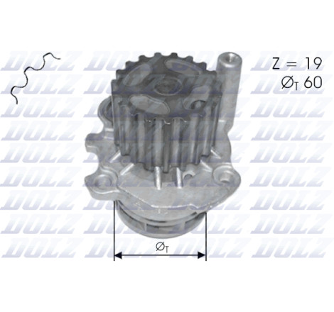 Pompe à eau, refroidissement du moteur