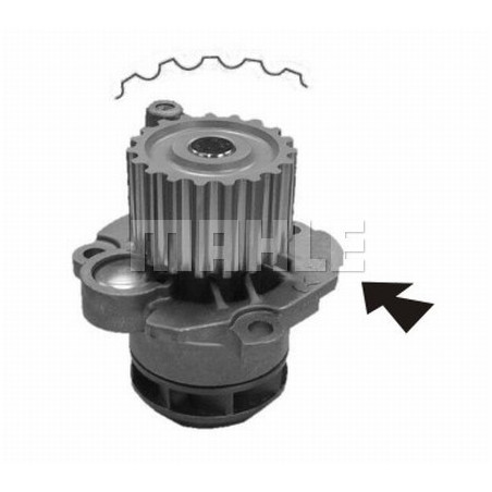 Pompe à eau, refroidissement du moteur BEHR