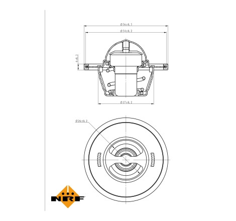 Thermostat, liqiuide de refroidissement EASY FIT