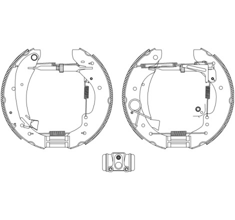 Jeu de mâchoires de frein Shoe Kit Pro