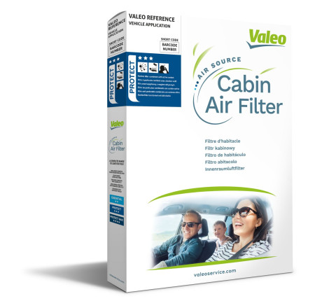 Filtre, air de l'habitacle VALEO PROTECT