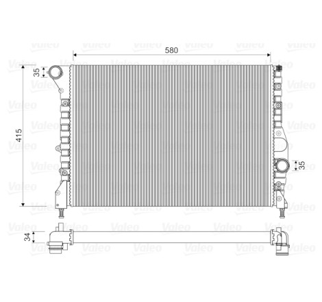 Radiateur, refroidissement du moteur