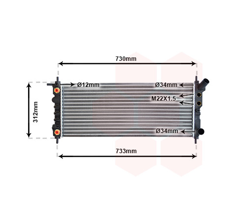 Radiateur, refroidissement du moteur