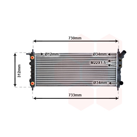 Radiateur, refroidissement du moteur