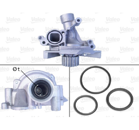 Pompe à eau, refroidissement du moteur