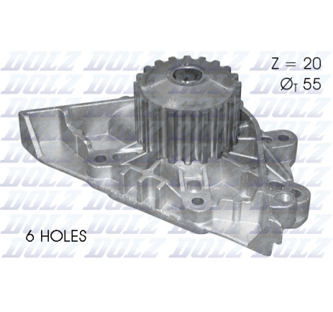 Pompe à eau, refroidissement du moteur