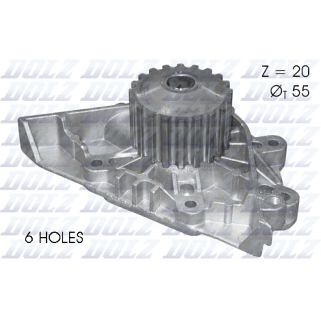 Pompe à eau, refroidissement du moteur