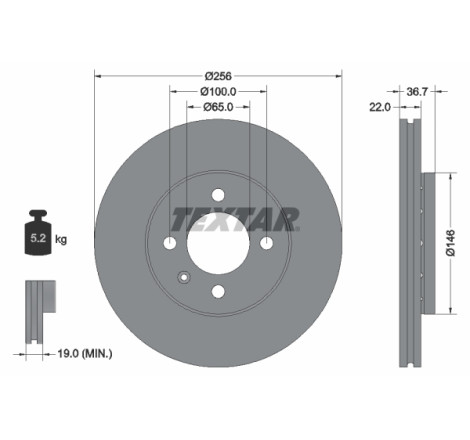 Disque de frein PRO