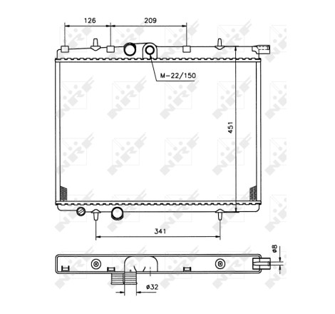 Radiateur, refroidissement du moteur