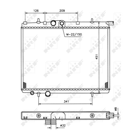 Radiateur, refroidissement du moteur