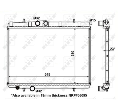 Radiateur, refroidissement du moteur EASY FIT