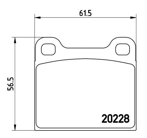 Kit de plaquettes de frein, frein à disque