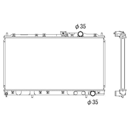 Radiateur, refroidissement du moteur