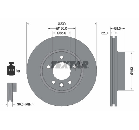 Disque de frein PRO+