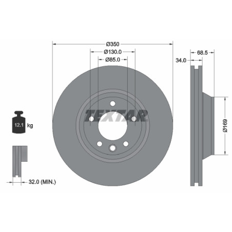 Disque de frein PRO+