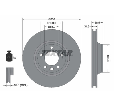 Disque de frein PRO+