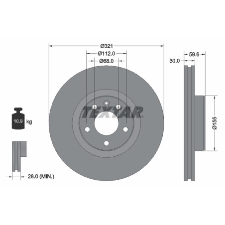 Disque de frein PRO+