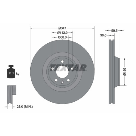 Disque de frein PRO+