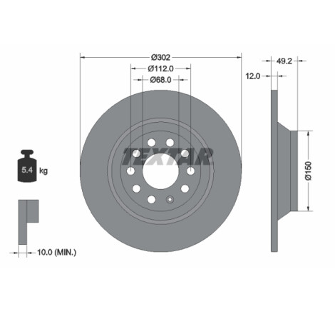 Disque de frein PRO