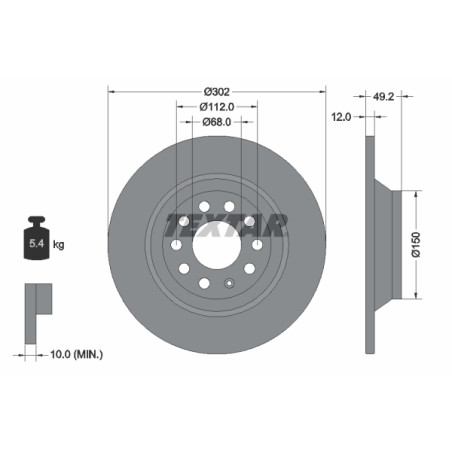 Disque de frein PRO