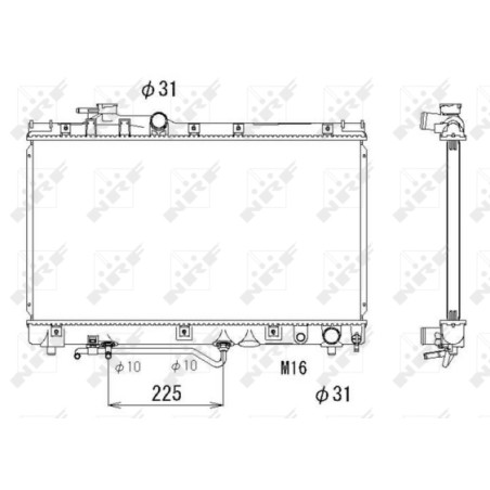 Radiateur, refroidissement du moteur