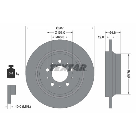 Disque de frein PRO