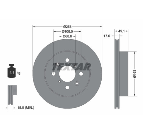 Disque de frein PRO